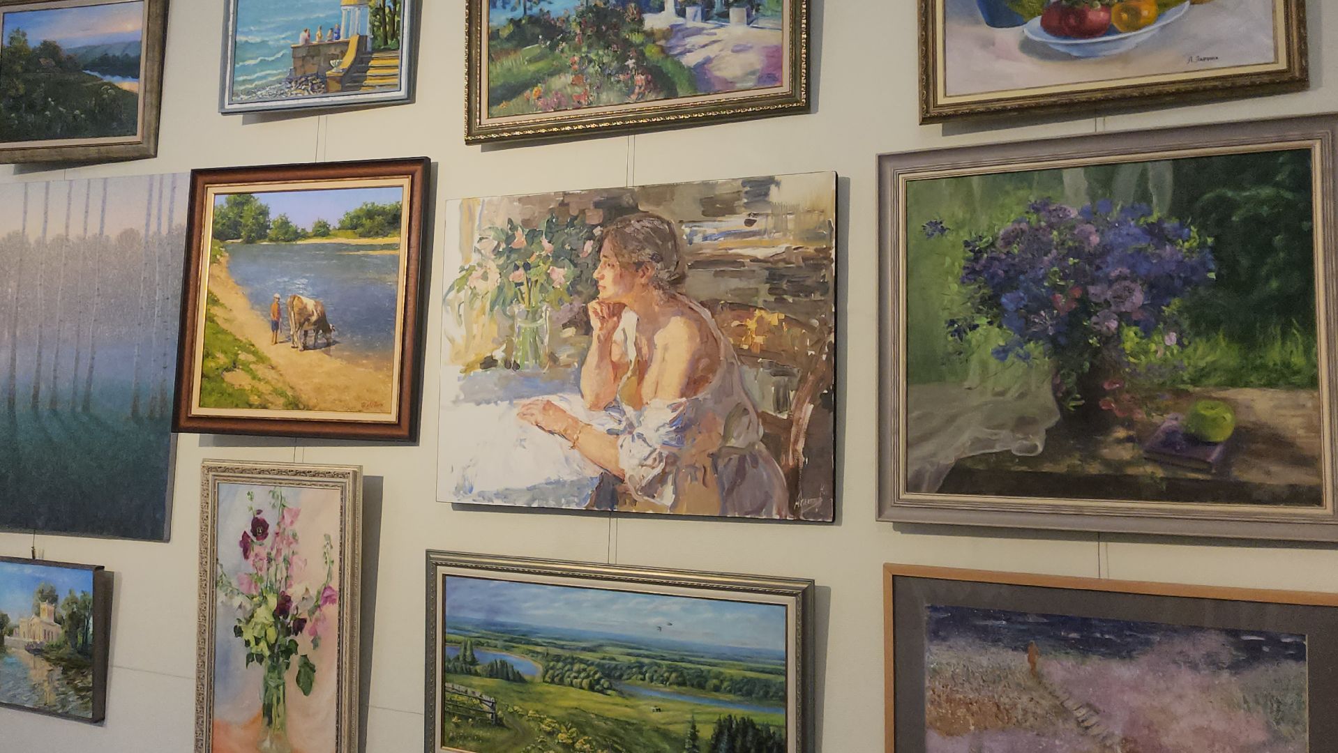 галерея 5 дом, ул жуковского, выставка, дачный сезон, Нина Верникова,