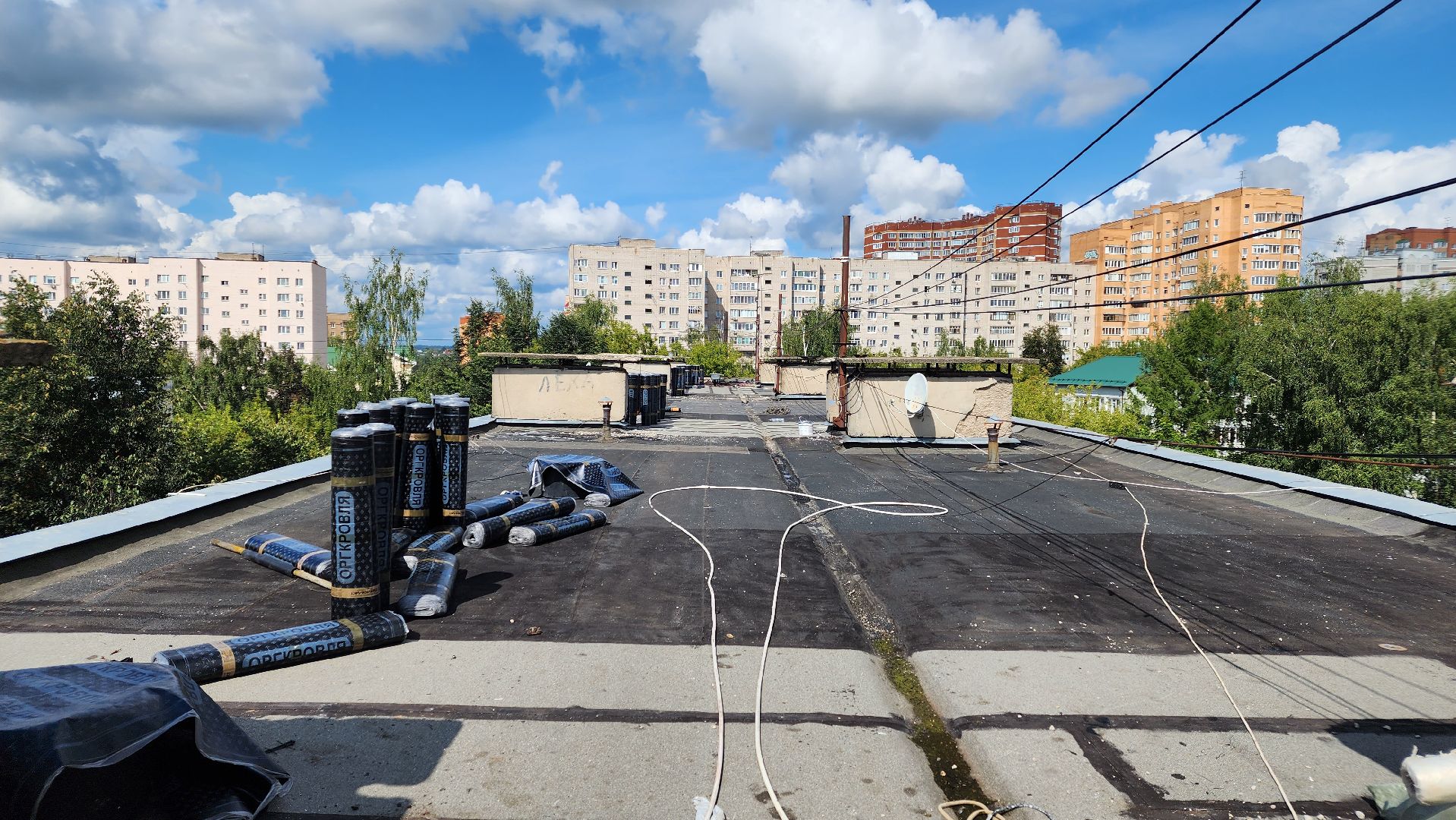 капитальный ремонт, истра, Босова, кровля,