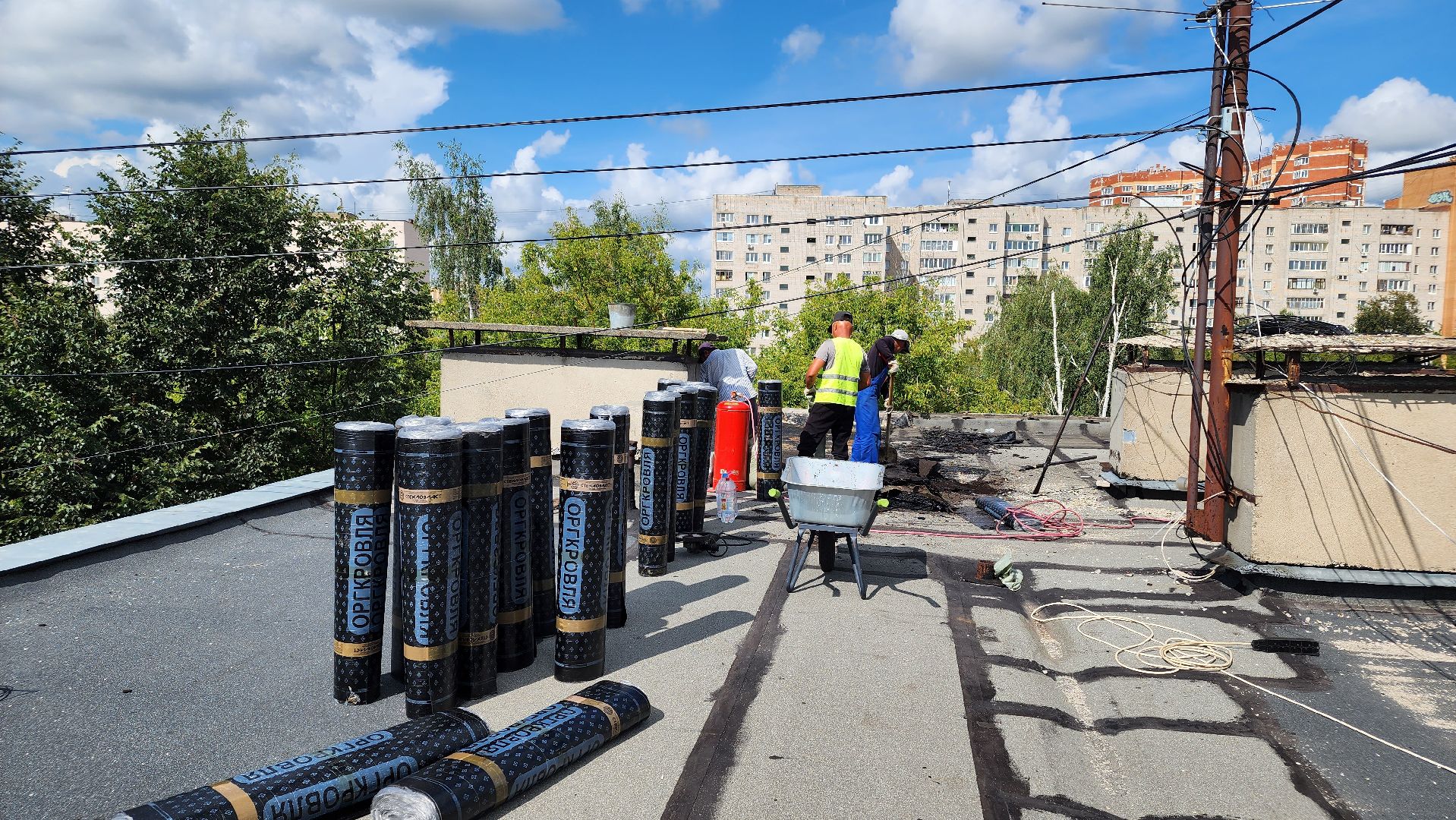 капитальный ремонт, истра, Босова, кровля,