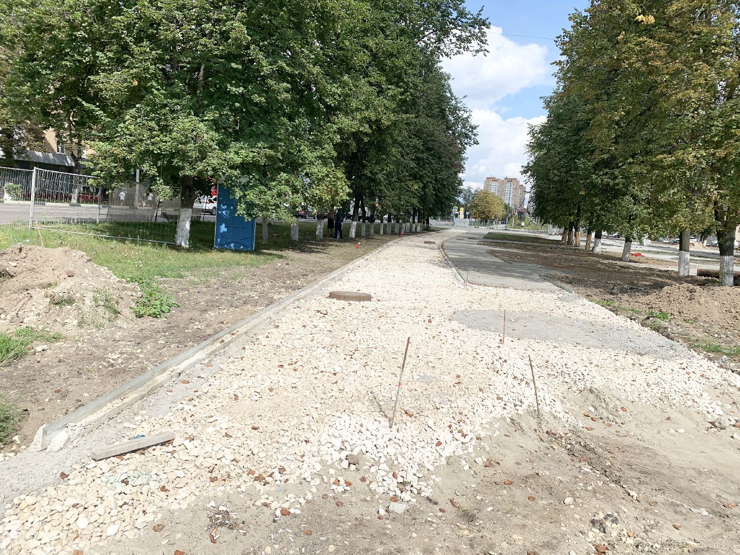 Балашиха, Подмосковье, Благоустройство сквера в Балашихе,