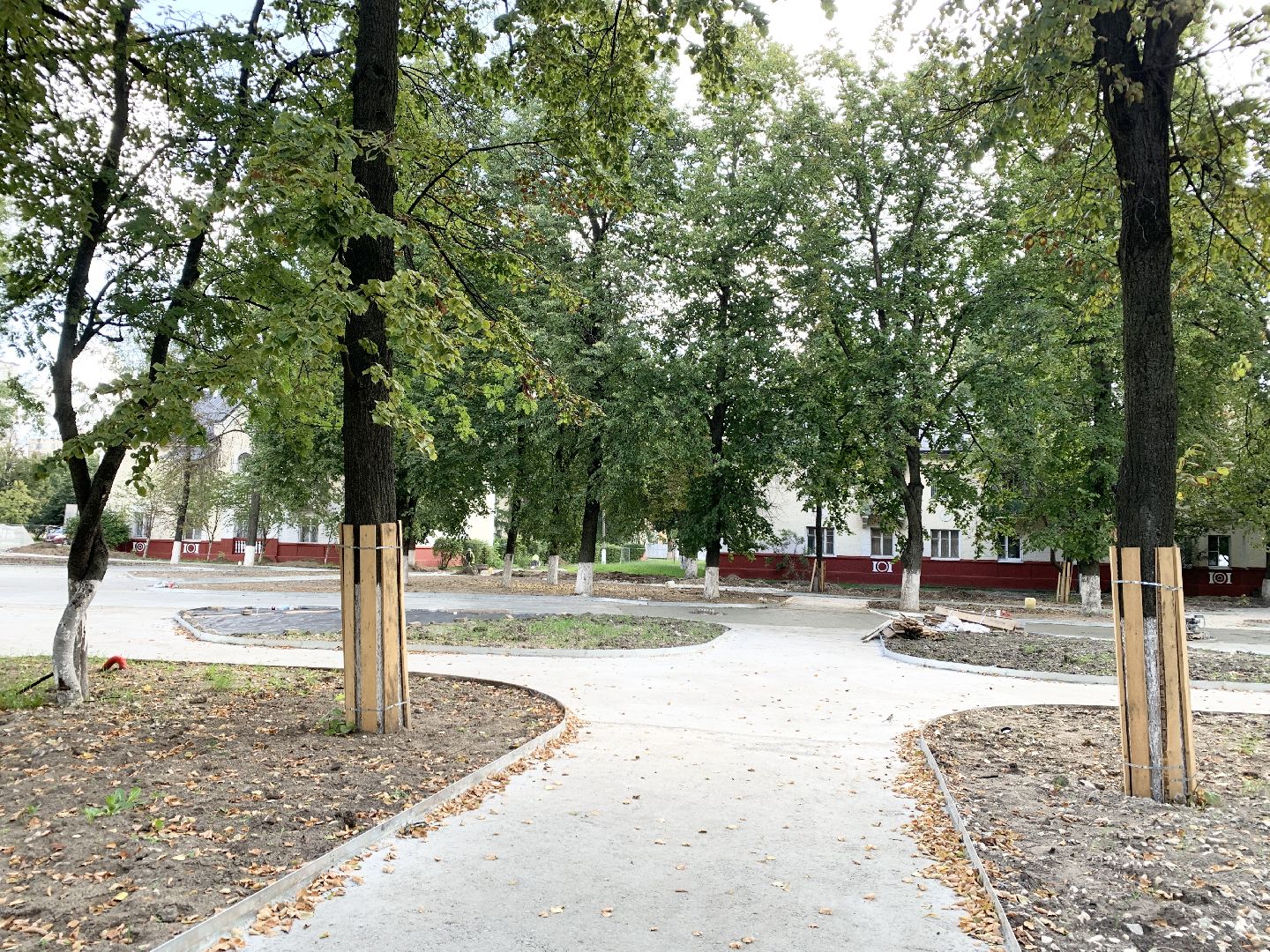 Балашиха, Подмосковье, Благоустройство сквера в Балашихе,