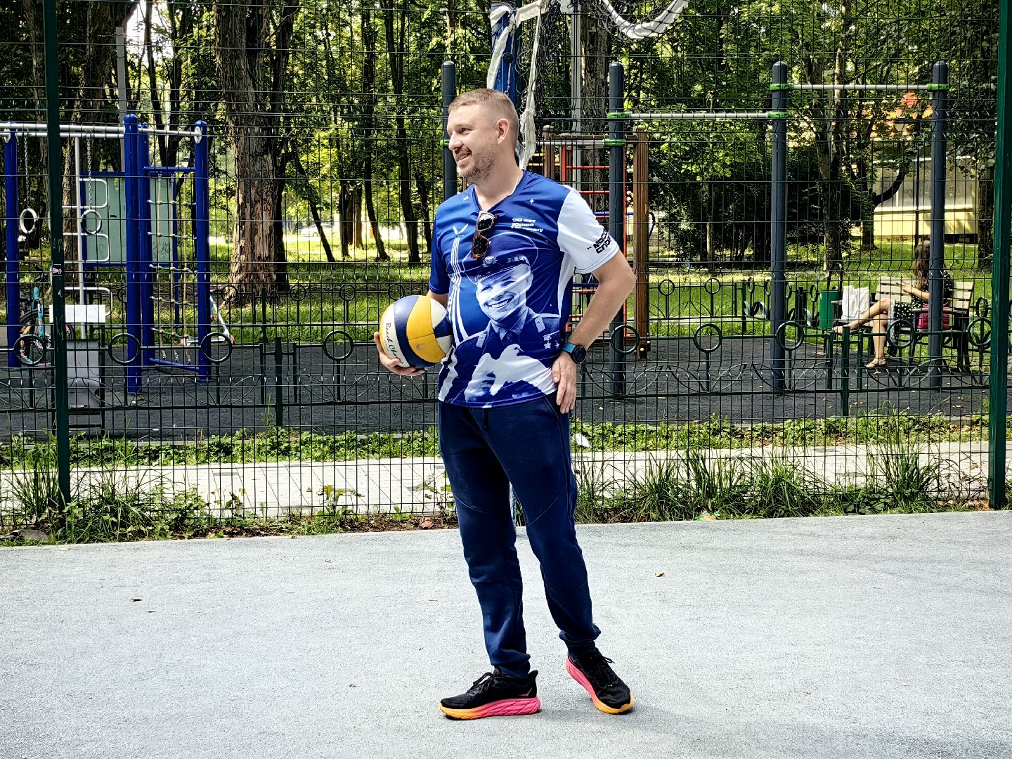 спортивные игры, волейбол, игры во дворе, лето, каникулы, звездный городок,