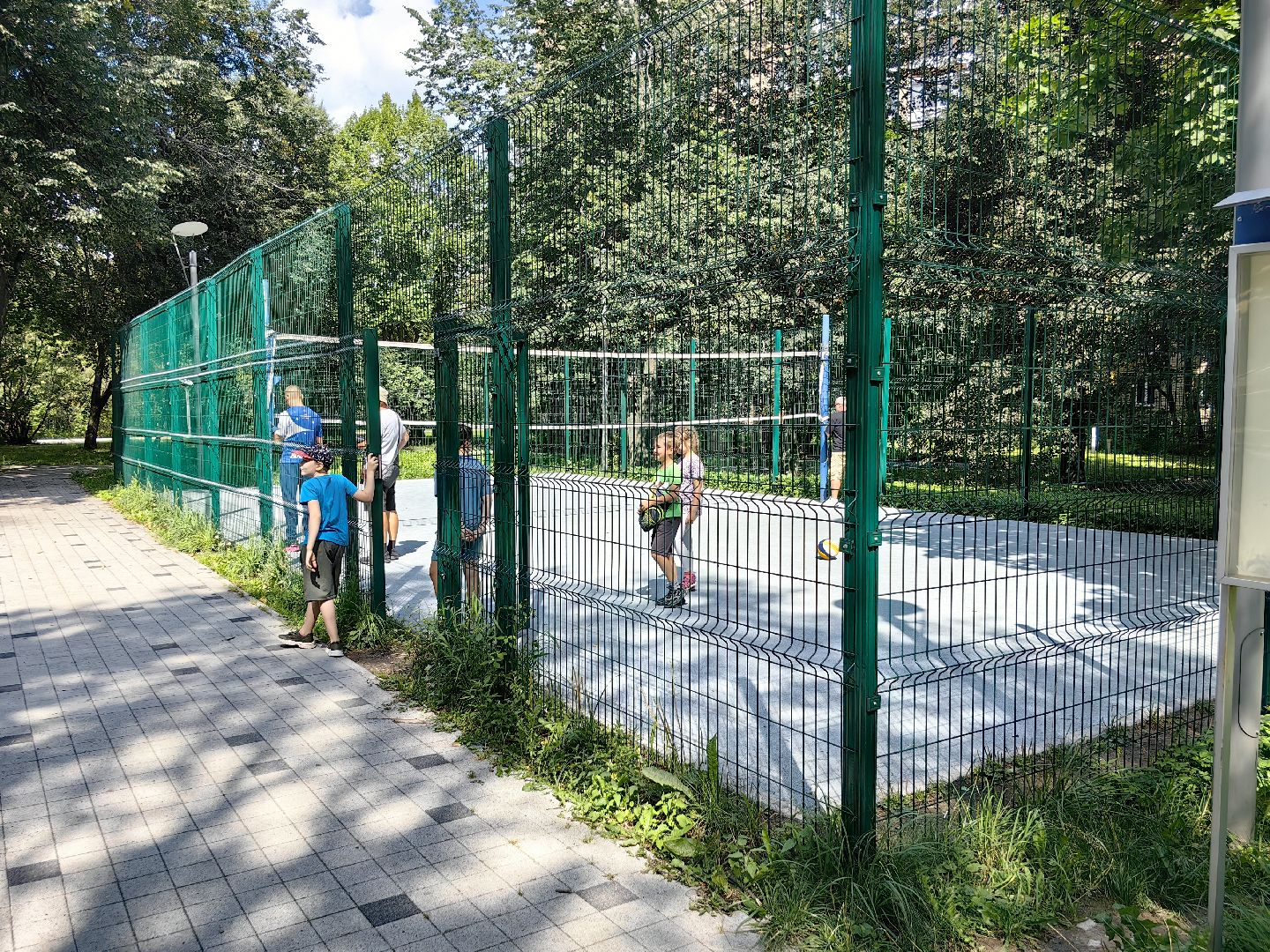 спортивные игры, волейбол, игры во дворе, лето, каникулы, звездный городок,