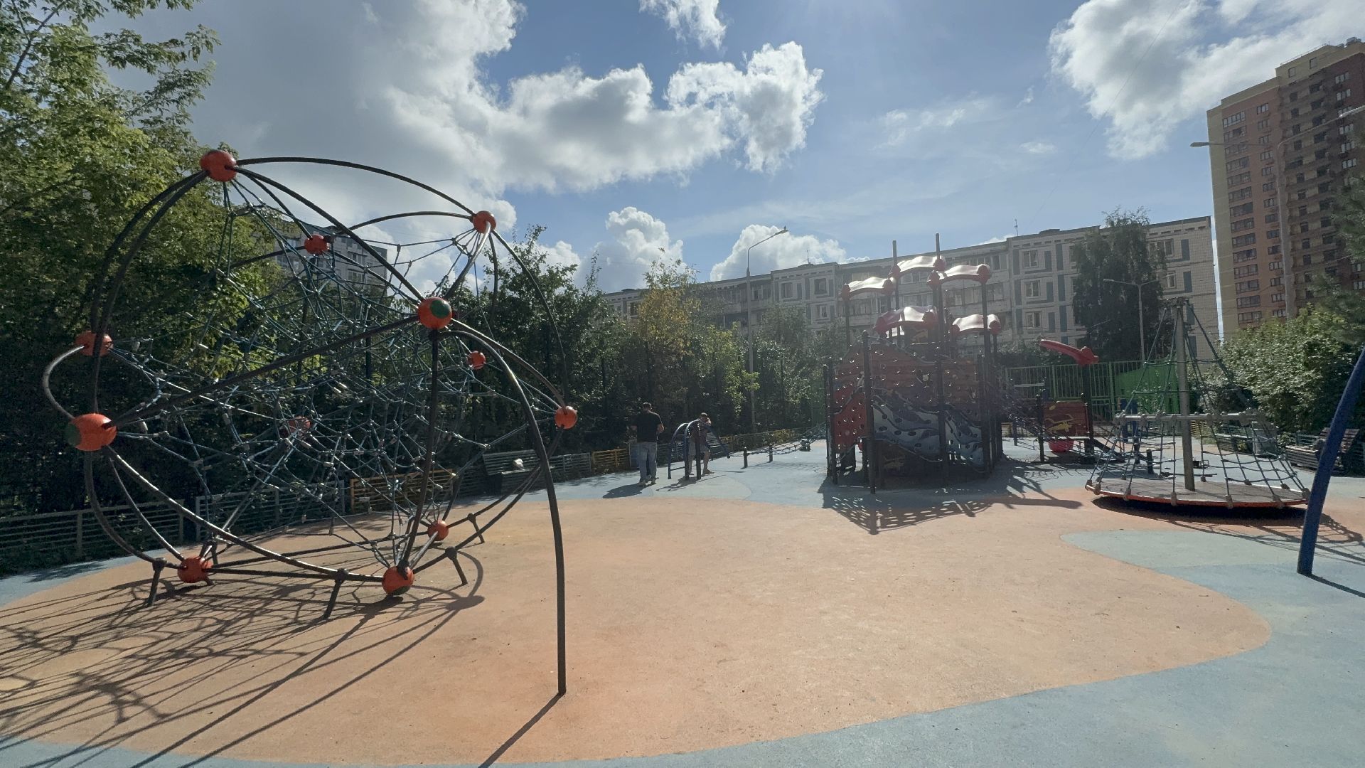 Солнечногорск, Детская площадка, Ремонт, Рабочий, Жители,