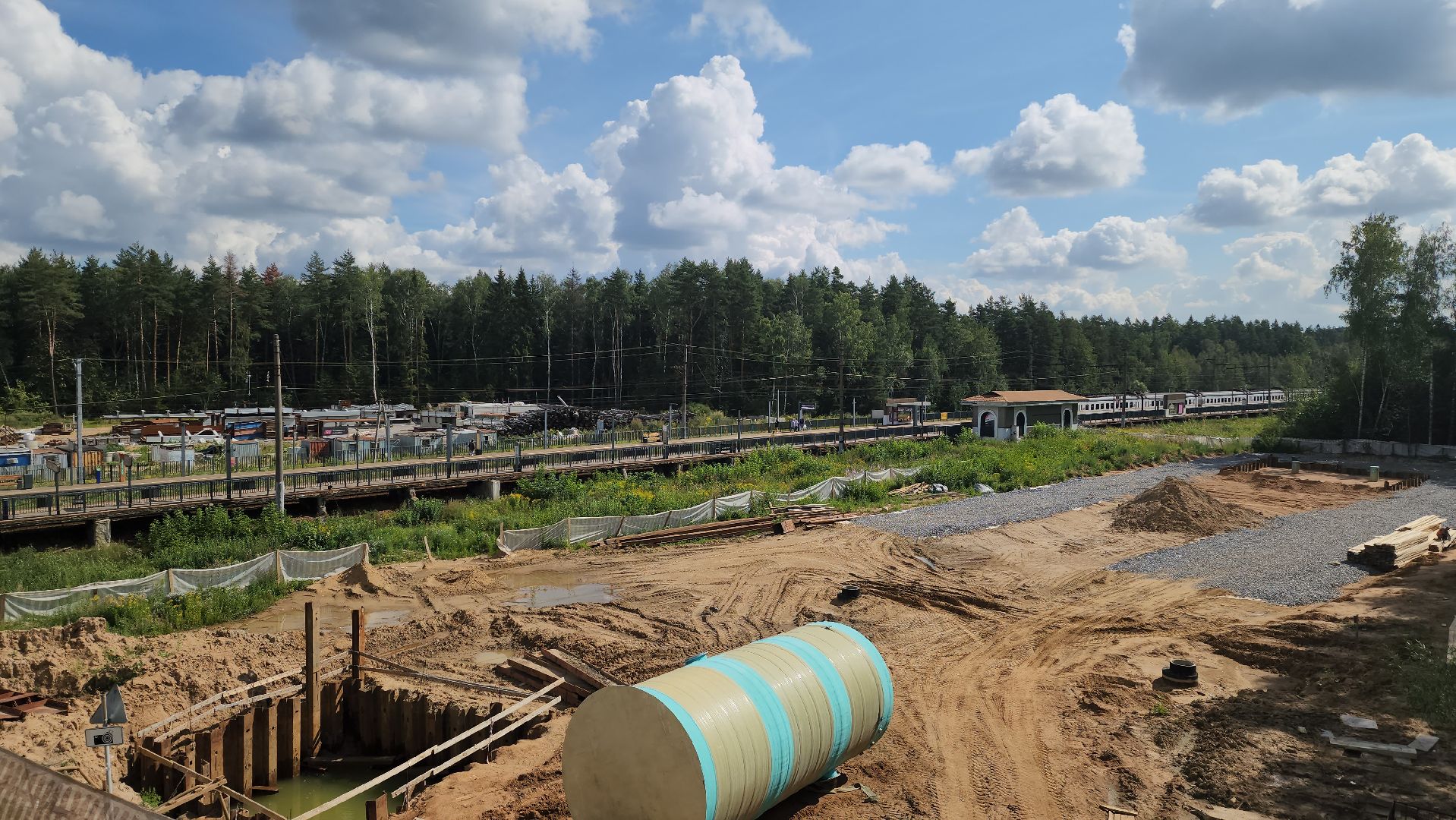 мцд-2, аникеевка, путепровод, строительство, красногорск,