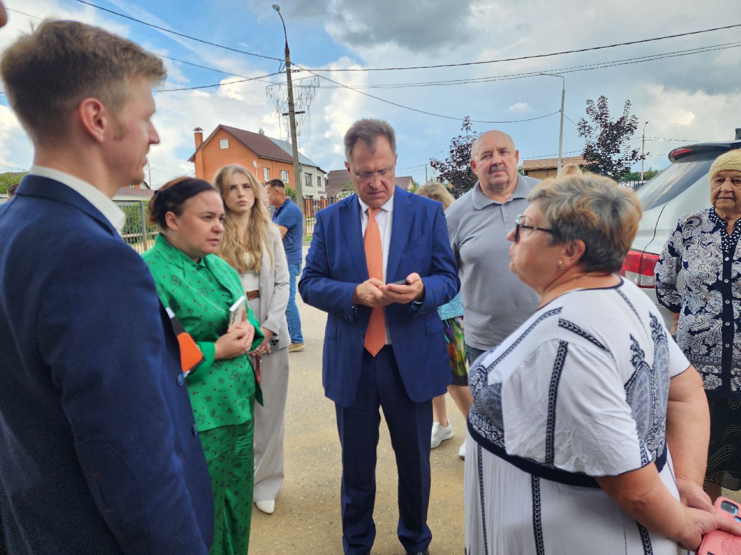 деревня Большое Буньково, богородский округ, власть, жители, общество, жкх, труды холодного водоснабжения, оперативный выезд,