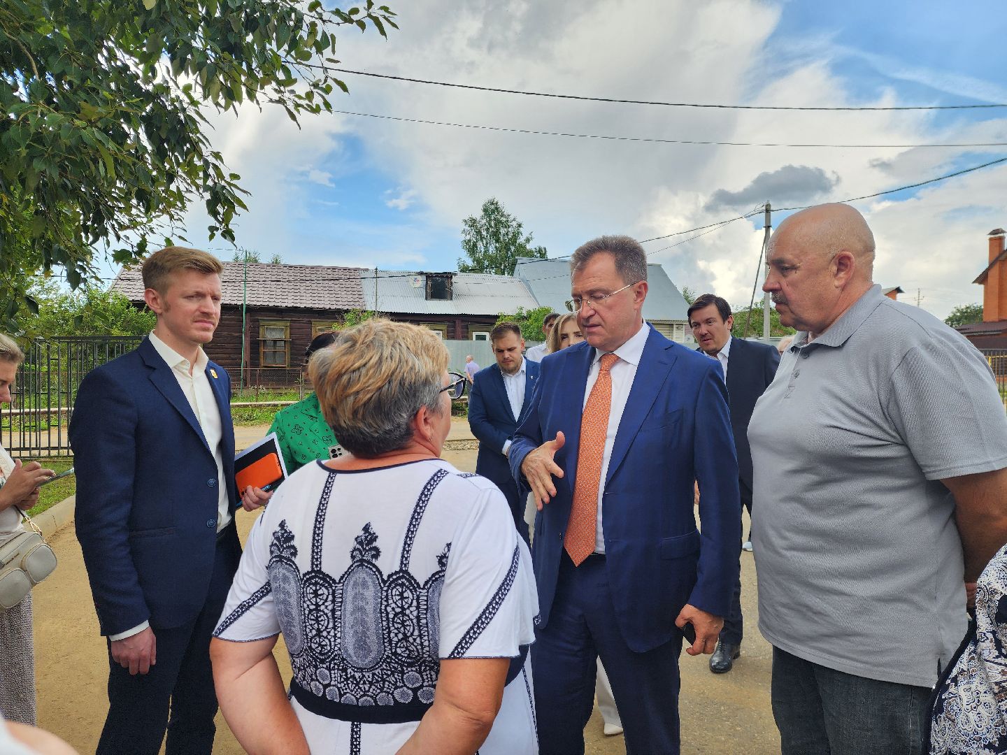 деревня Большое Буньково, богородский округ, власть, жители, общество, жкх, труды холодного водоснабжения, оперативный выезд,