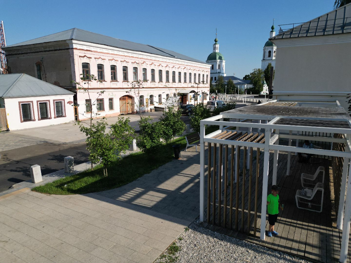 видео с коптера, музей, зарайск,