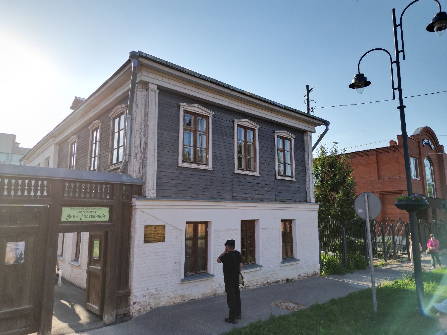 видео с коптера, зарайск, музей,