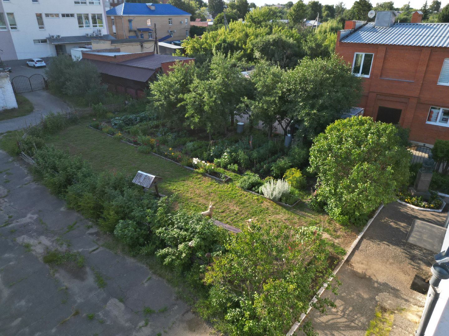 видео с коптера, зарайск, музей,