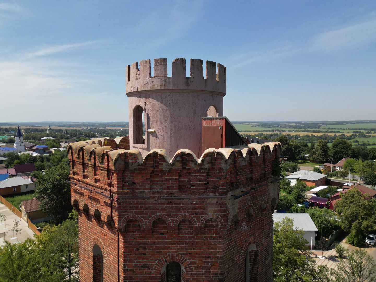 видео с коптера, туризм, зарайск,