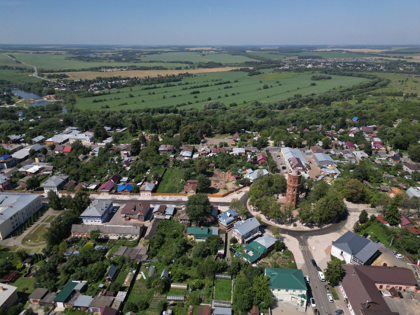 видео с коптера, туризм, зарайск,