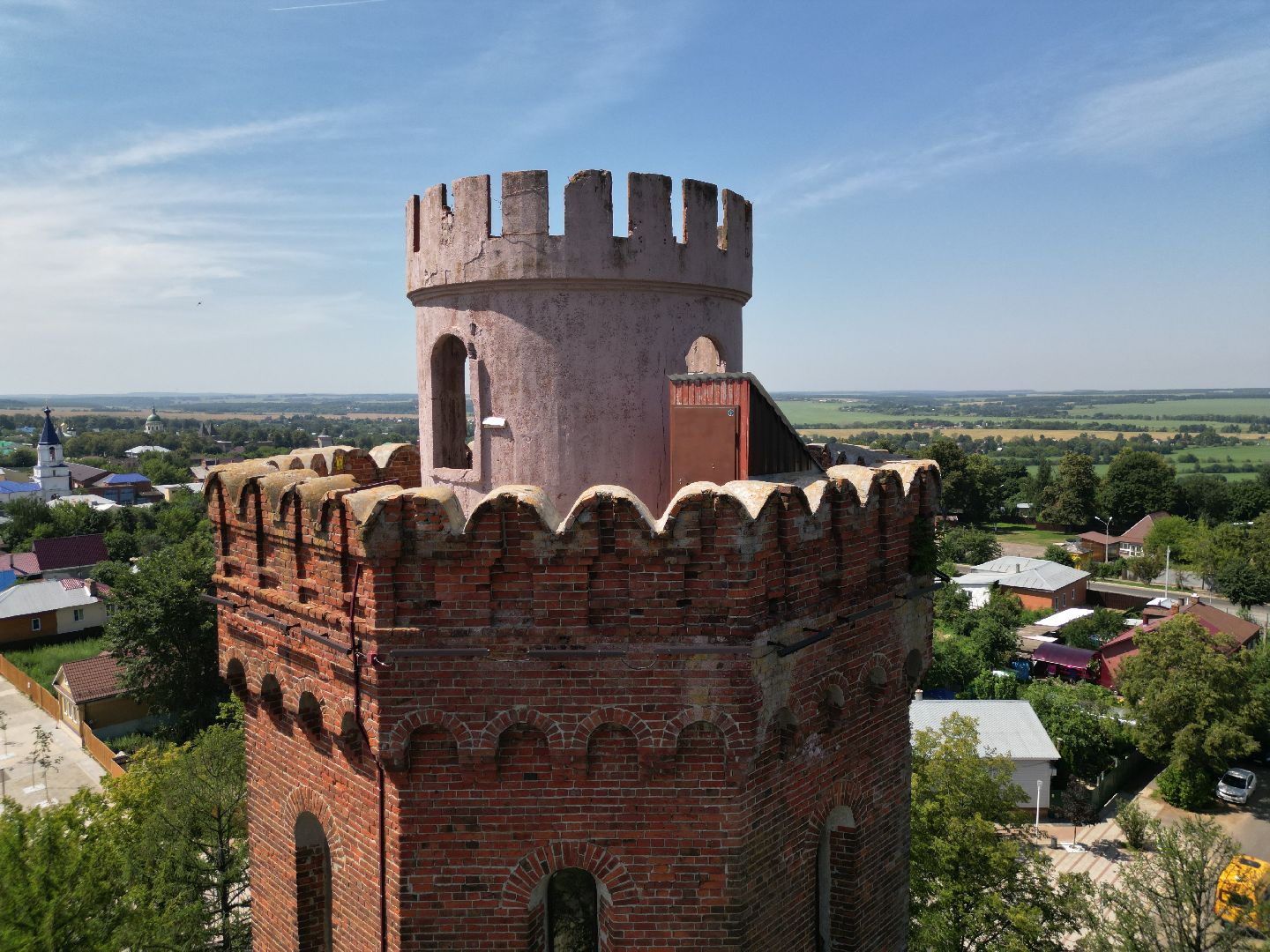 видео с коптера, туризм, зарайск,