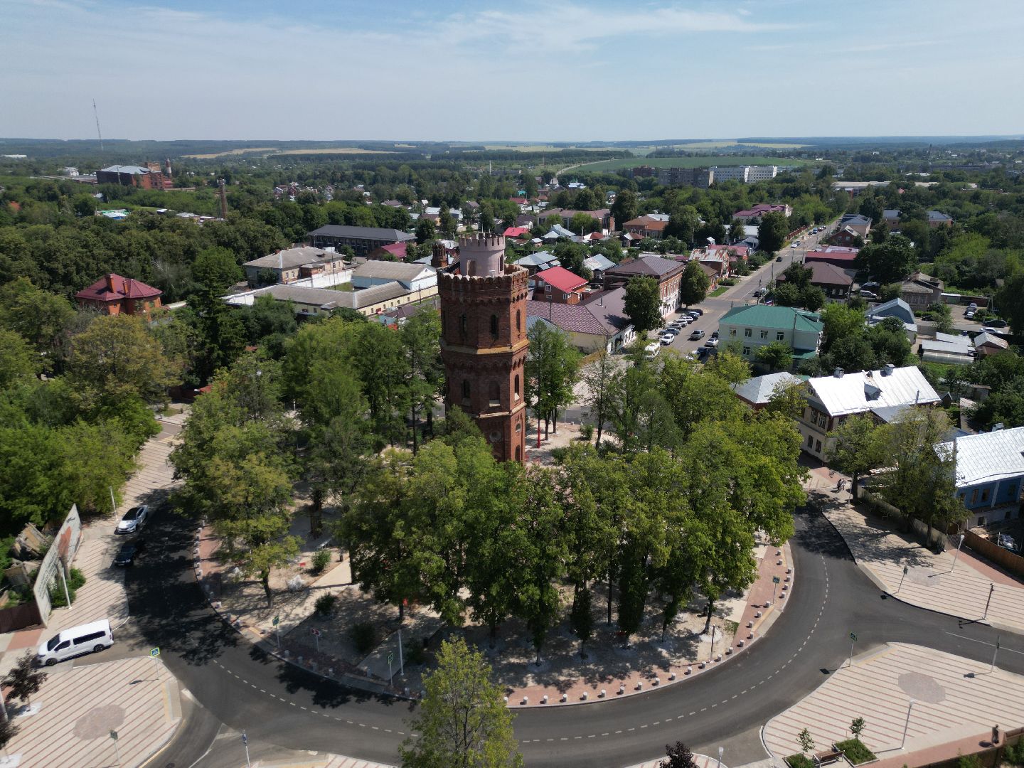 видео с коптера, туризм, зарайск,