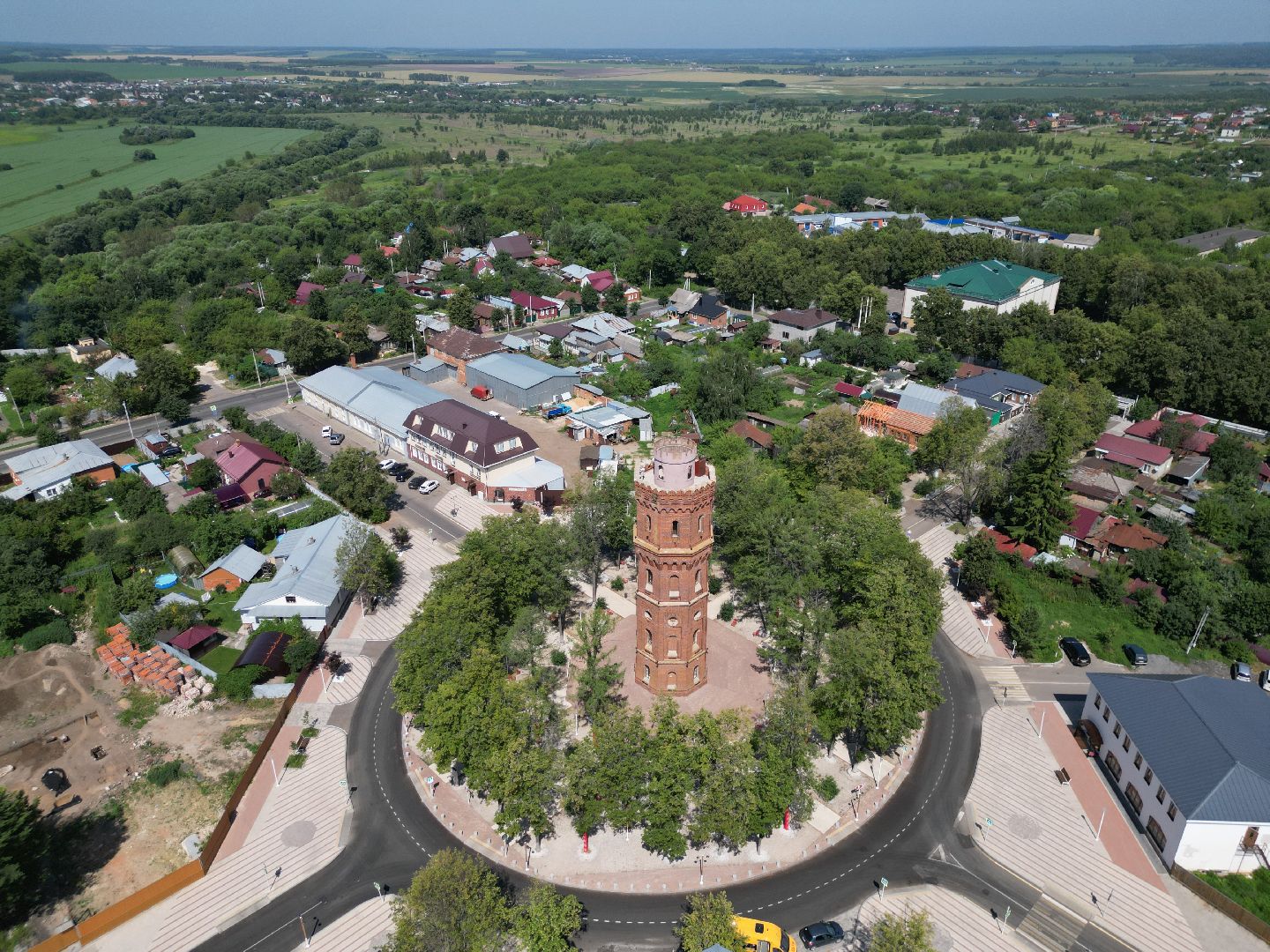 видео с коптера, туризм, зарайск,