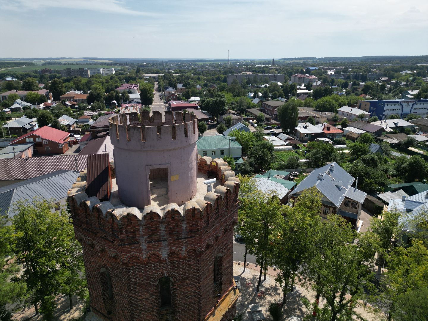 видео с коптера, туризм, зарайск,