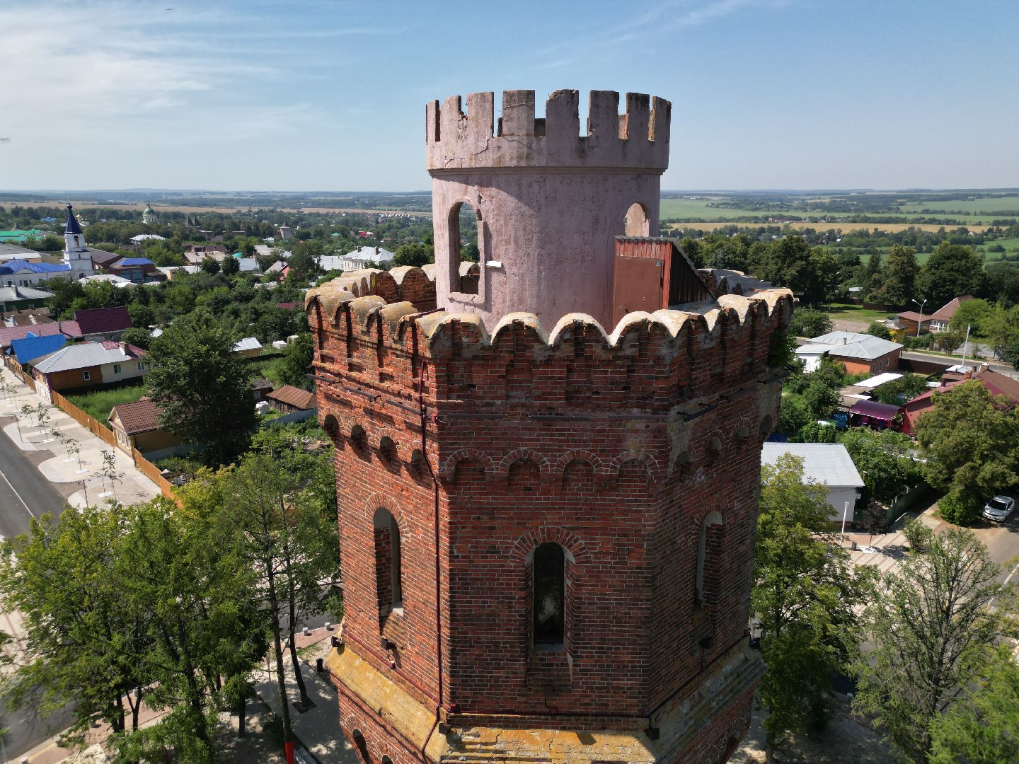 видео с коптера, туризм, зарайск,