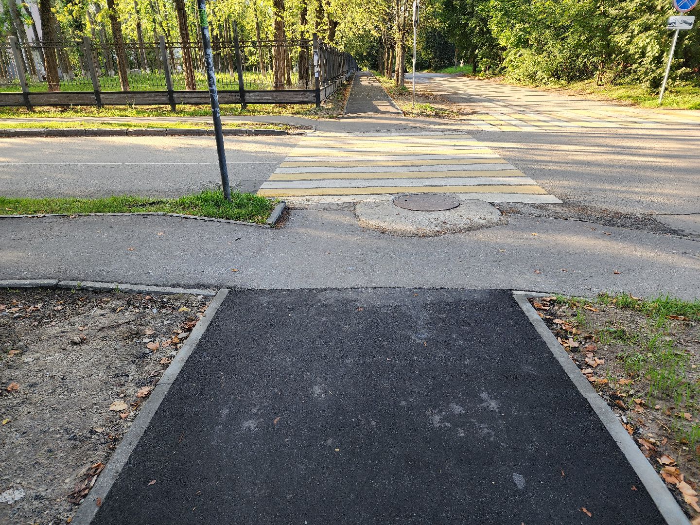 Чехов, улица Пионерская, тротуар, дорожный ремонт, строительство, пешеходная дорожка,