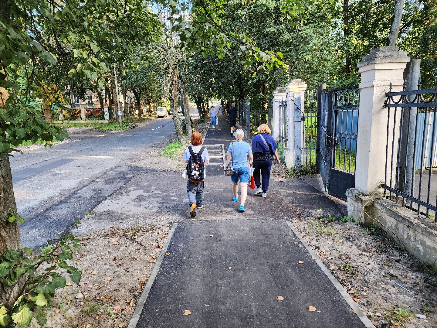 Чехов, улица Пионерская, тротуар, дорожный ремонт, строительство, пешеходная дорожка,