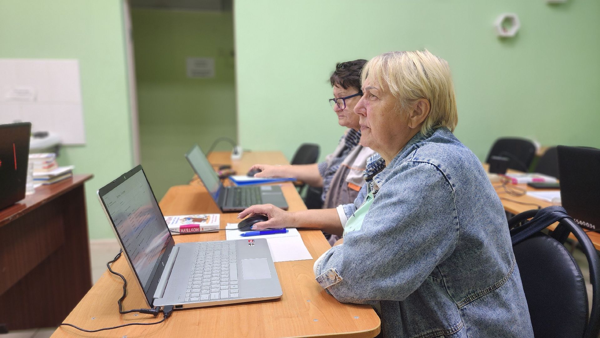 активное долголетие, Курсы компьютерной грамотности, Протвино, Пенсионеры, Образование,