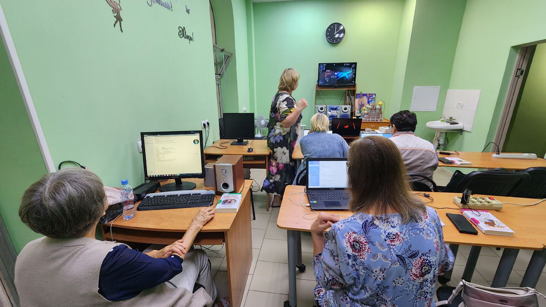 активное долголетие, Курсы компьютерной грамотности, Протвино, Пенсионеры, Образование,