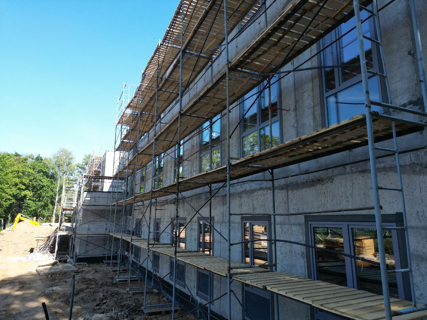 видео с коптера, химки, детский сад, дети, строительство, ремонт,