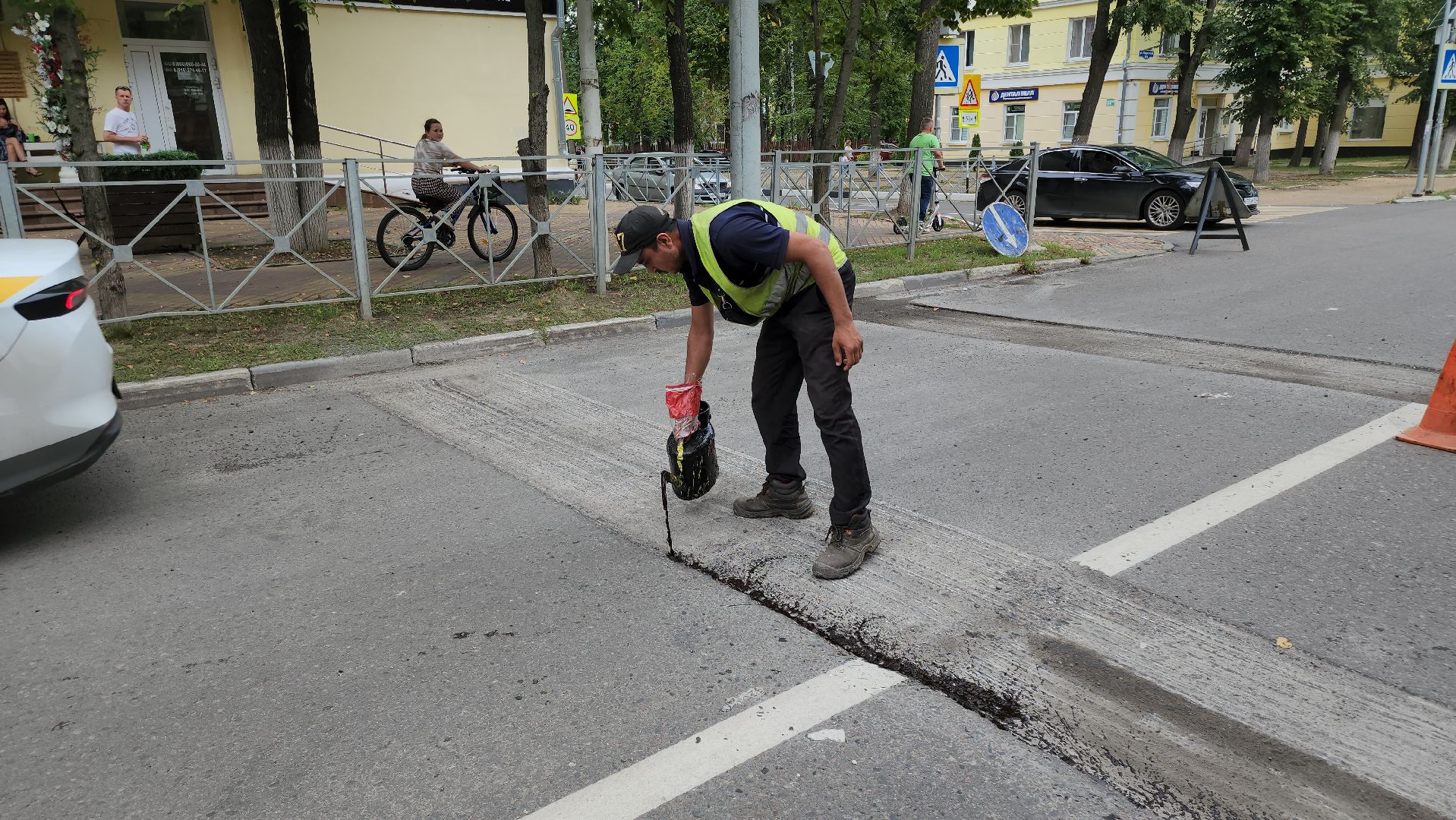 ступино, пешеходные переходы, безопасность пешеходов, искусственные дорожные неровности, дорожная разметка,