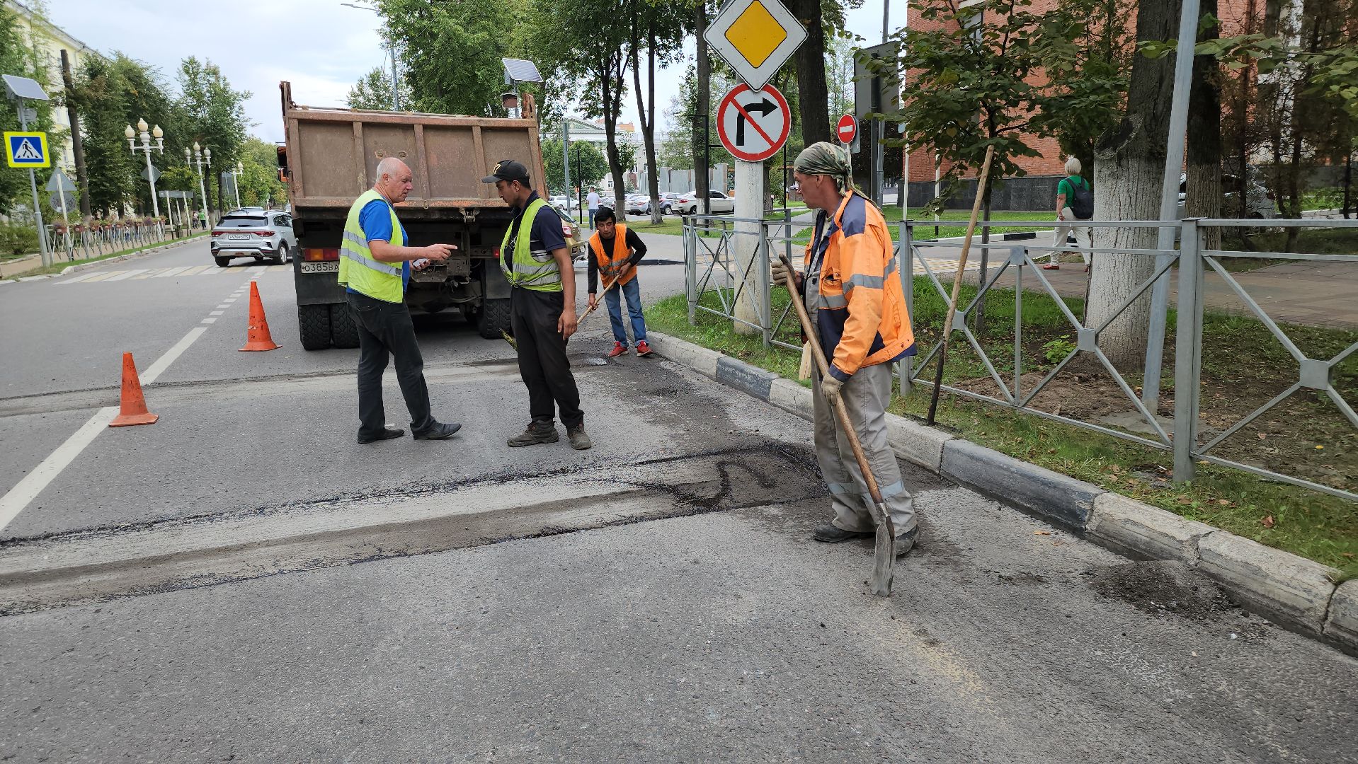 ступино, пешеходные переходы, безопасность пешеходов, искусственные дорожные неровности, дорожная разметка,