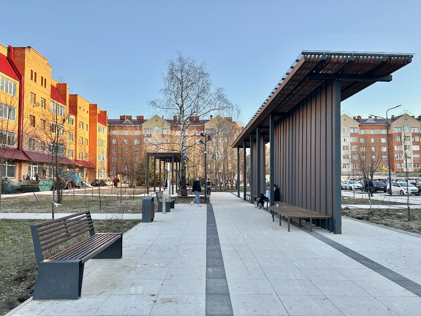 благоустройство, зона отдыха, перемены, Фрязино