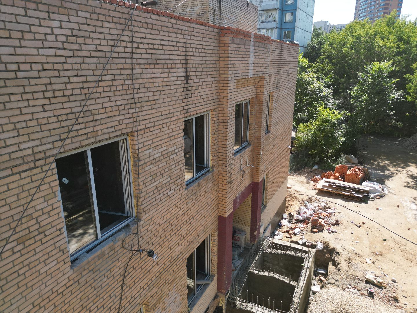 видео с коптера, химки, ремонт, строительство, дети,