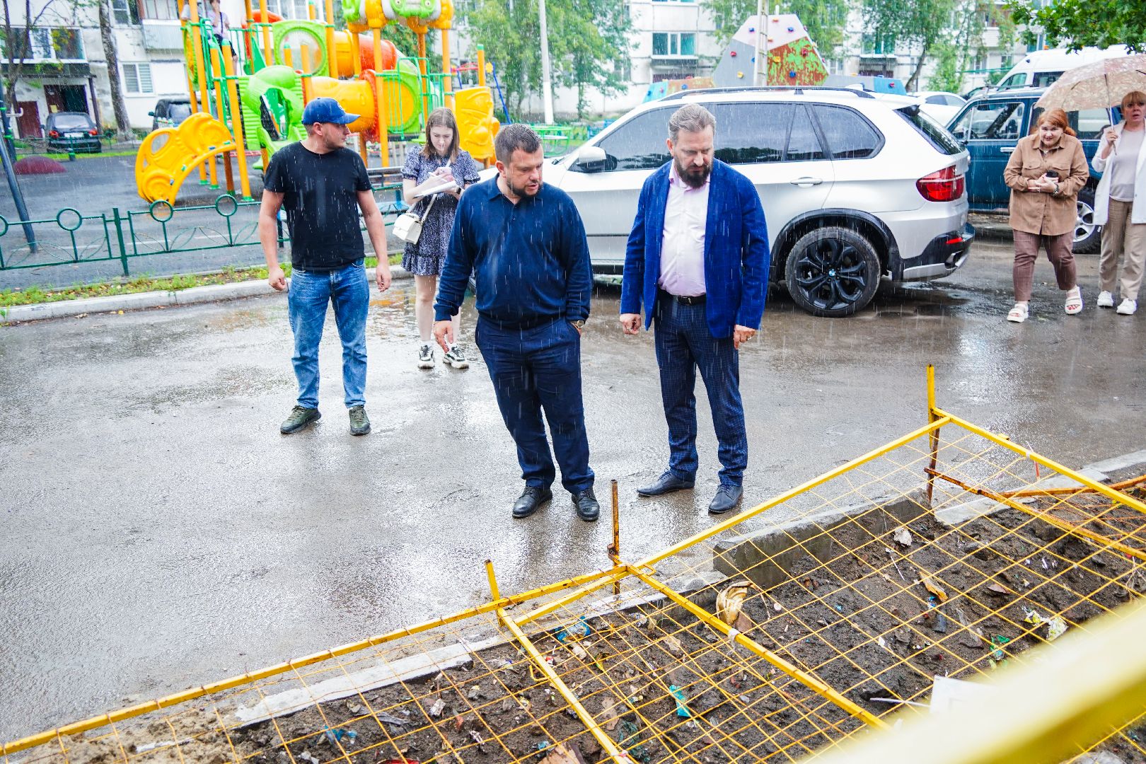 обход территории, благоустройство, Шатура, жители,