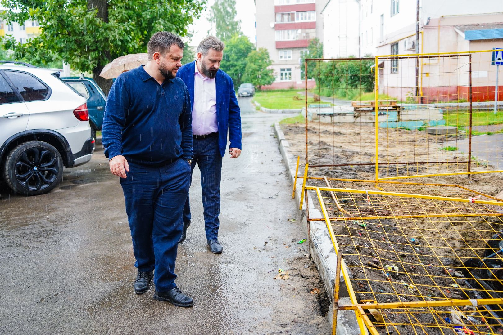 обход территории, благоустройство, Шатура, жители,