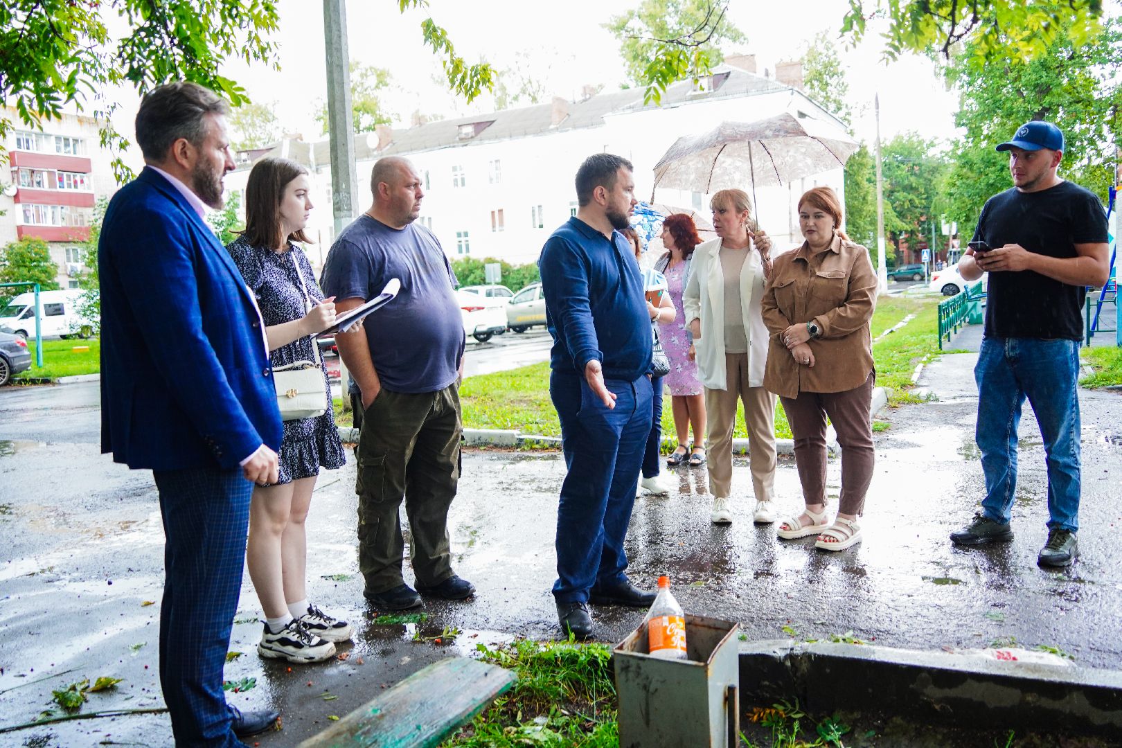 обход территории, благоустройство, Шатура, жители,