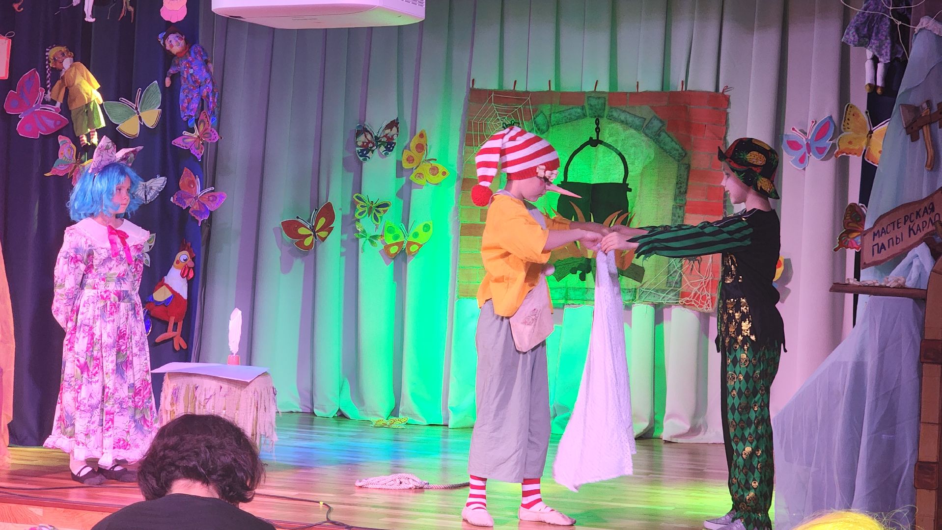 пушкино,дети, спектакль, студия, артисты, сцена,