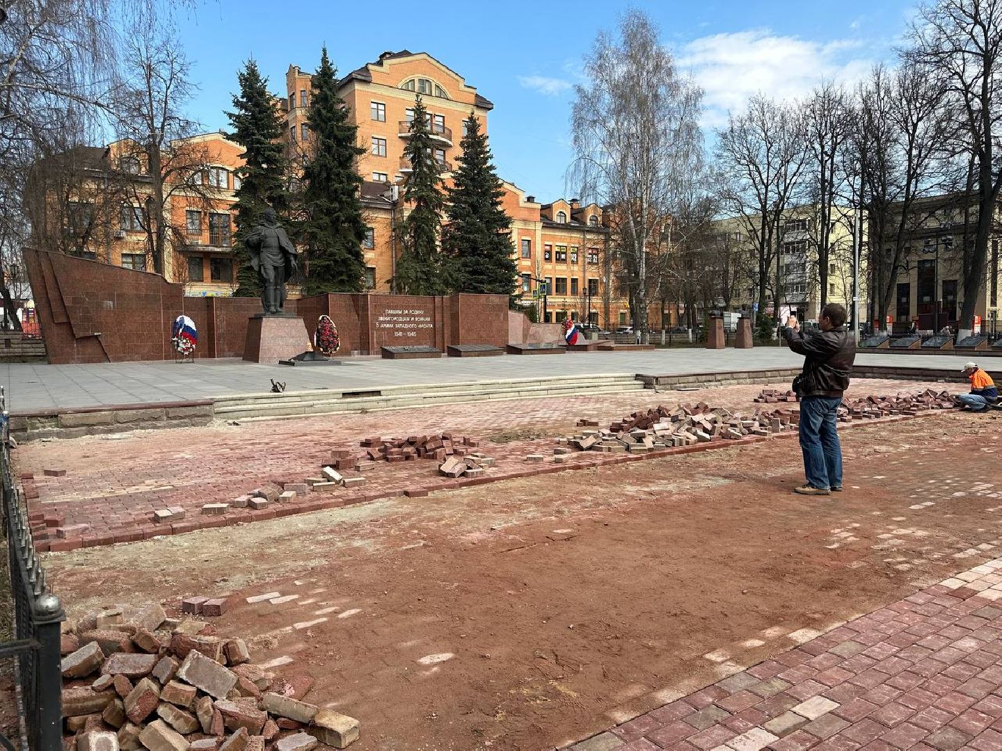 Звенигород, Одинцово, благоустройство, День Победы, реконструкция, мемориал, ВОВ,