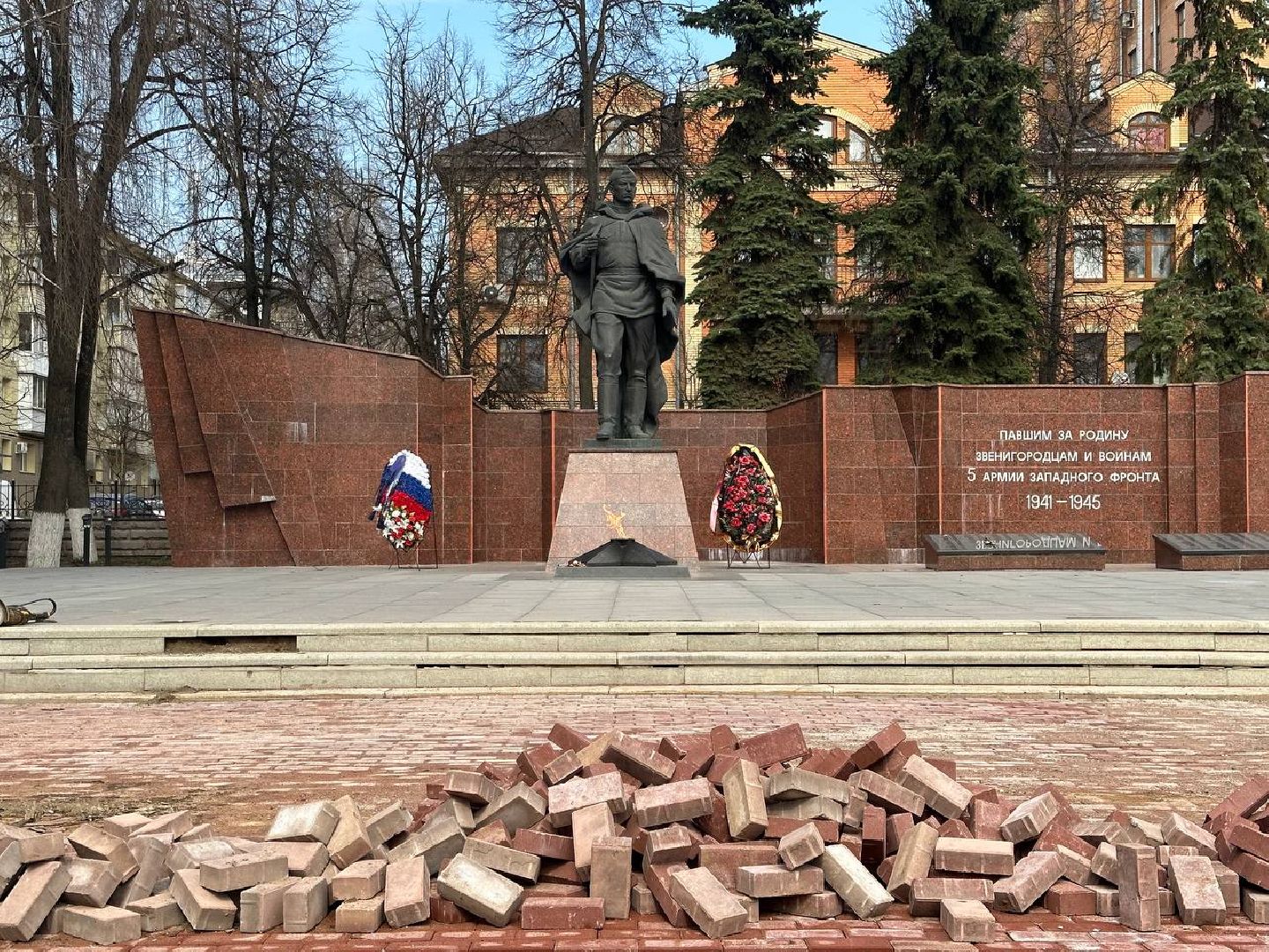 Звенигород, Одинцово, благоустройство, День Победы, реконструкция, мемориал, ВОВ,