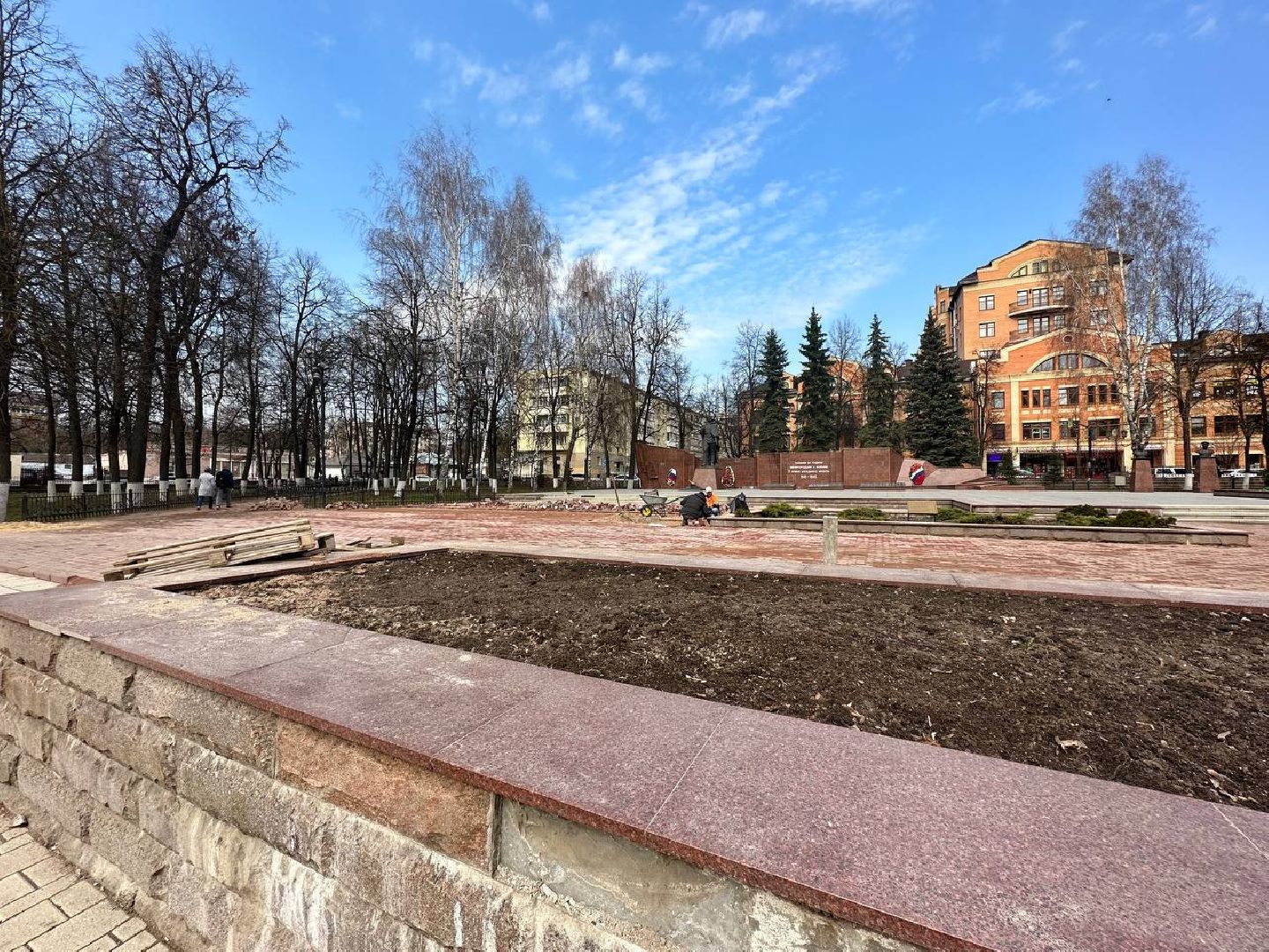 Звенигород, Одинцово, благоустройство, День Победы, реконструкция, мемориал, ВОВ,