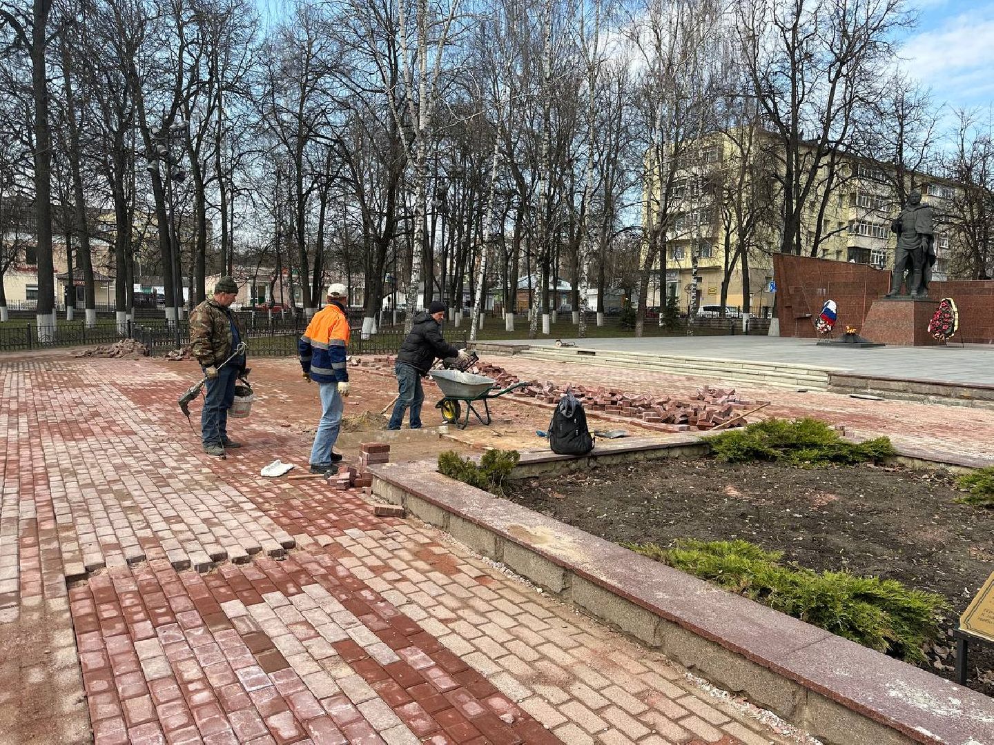 Звенигород, Одинцово, благоустройство, День Победы, реконструкция, мемориал, ВОВ,