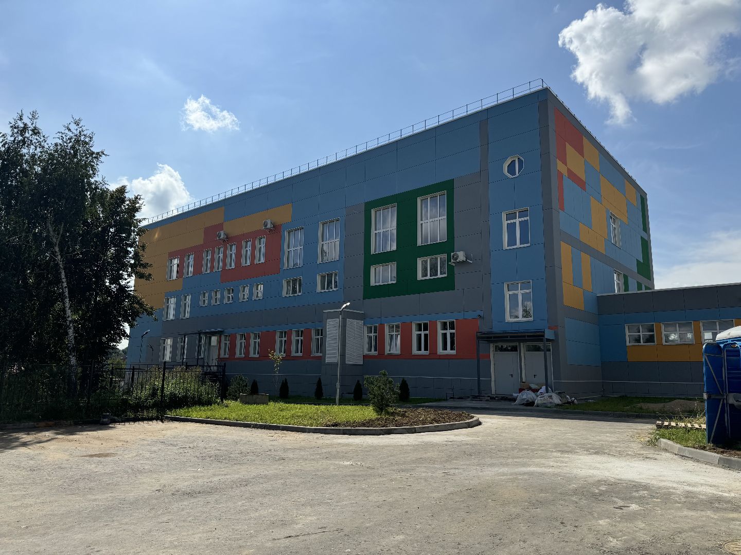 Новый корпус Молоковской СОШ, пристройка к школе, Ленинский городской округ, Начальный блок,пристройка на 237 мест,