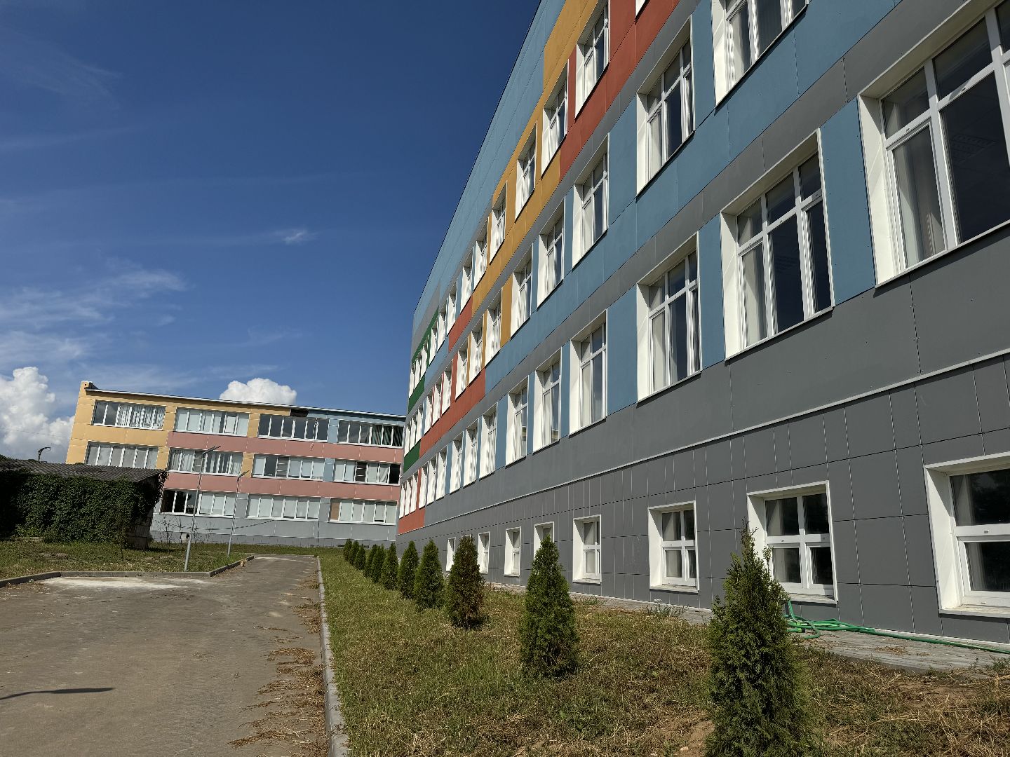 Новый корпус Молоковской СОШ, пристройка к школе, Ленинский городской округ, Начальный блок,пристройка на 237 мест,