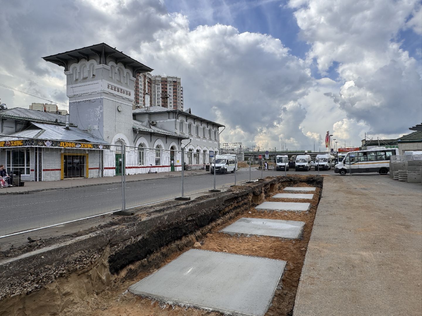 Одинцово, Реконструкция Привокзальной площади, Строительство, Благоустройство,