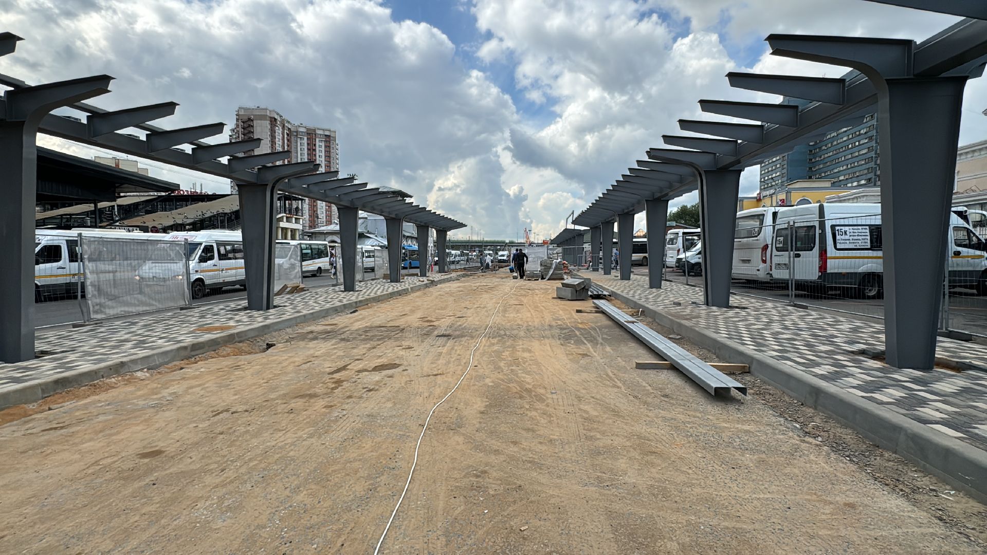 Одинцово, Реконструкция Привокзальной площади, Строительство, Благоустройство,