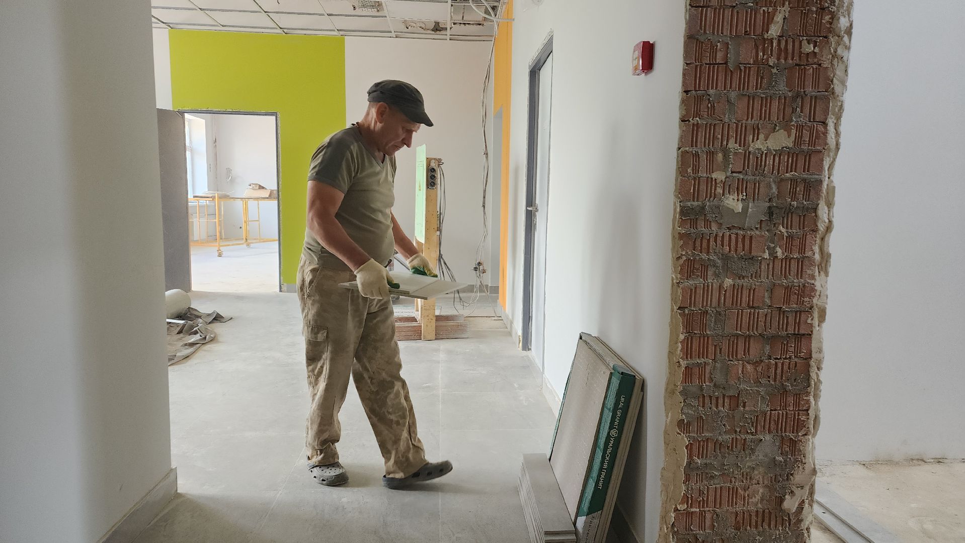 пушкинский, сельская школа, капитальный ремонт, инфраструктура, строительные работы,