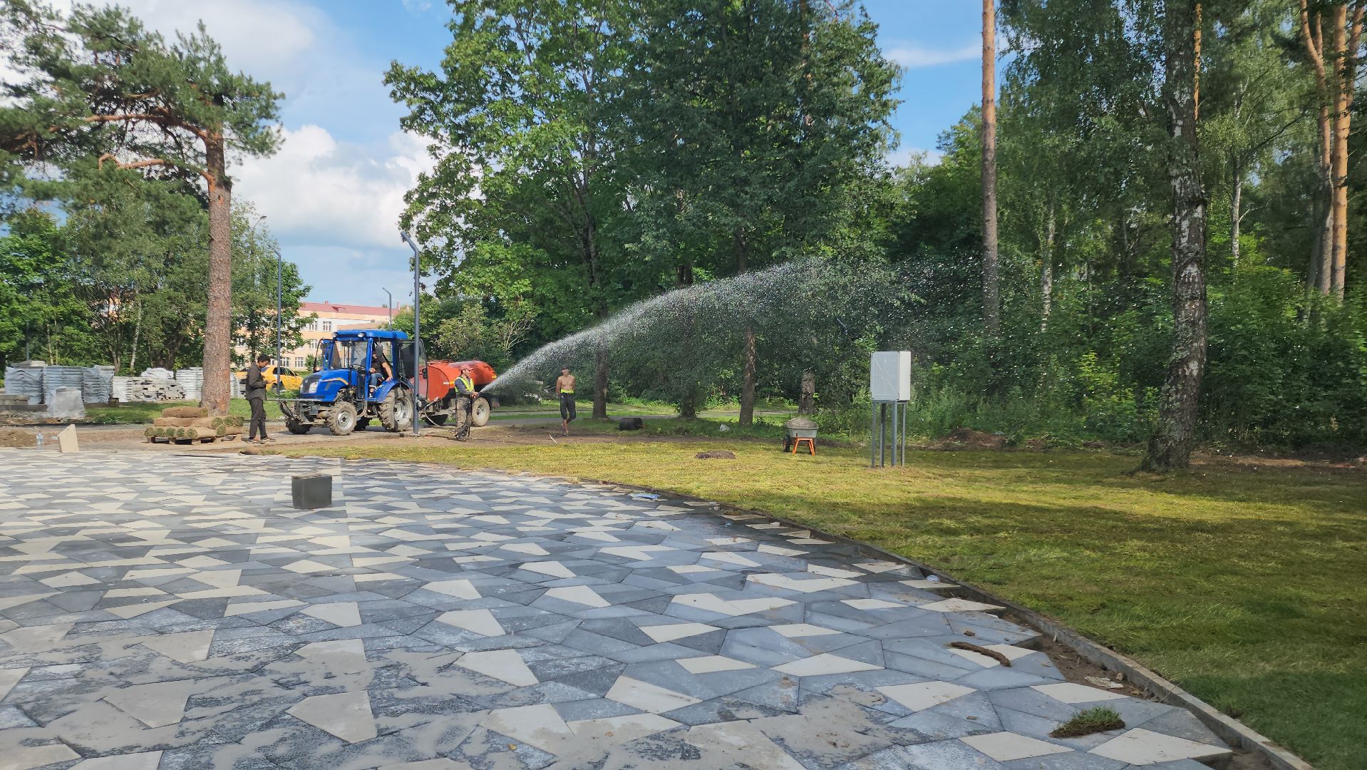 Черноголовка, Благоустройство, фонтаны, жкх,