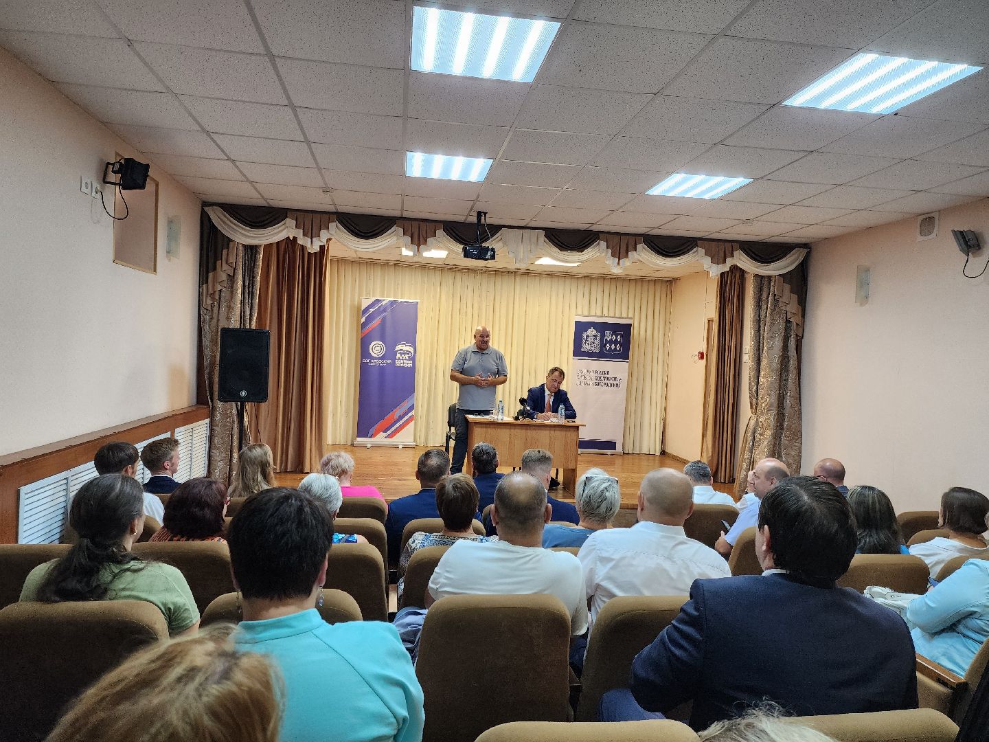 богородский округ, власть, жители, общество, собрание, глава округа, решение проблем, круглый стол, деревня большое буньково,