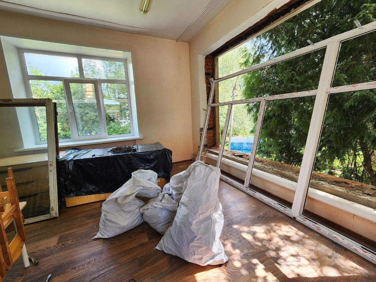 серпухов, детский сад пчелка, улица советская, новые окна, ремонт,