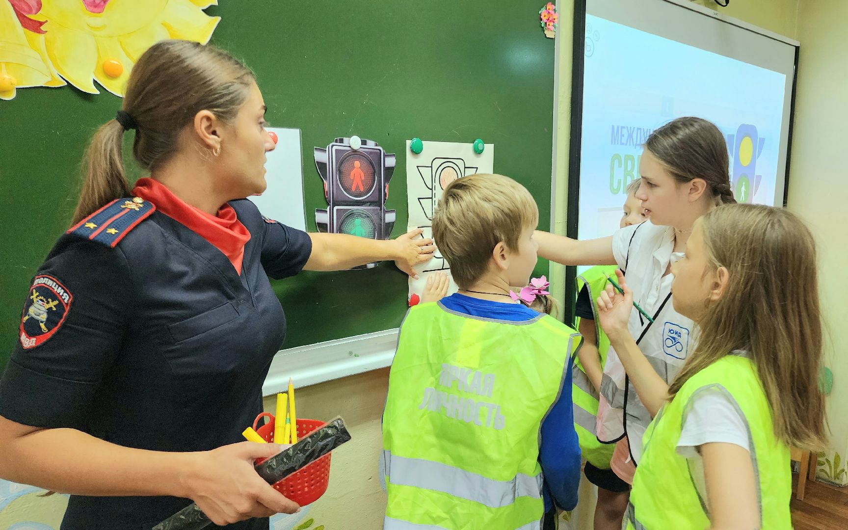 Детский лагерь, школьный лагерь, Лира, Подмосковье, Светофор, безопасность, Домодедово, ПДД, БДД, дети,