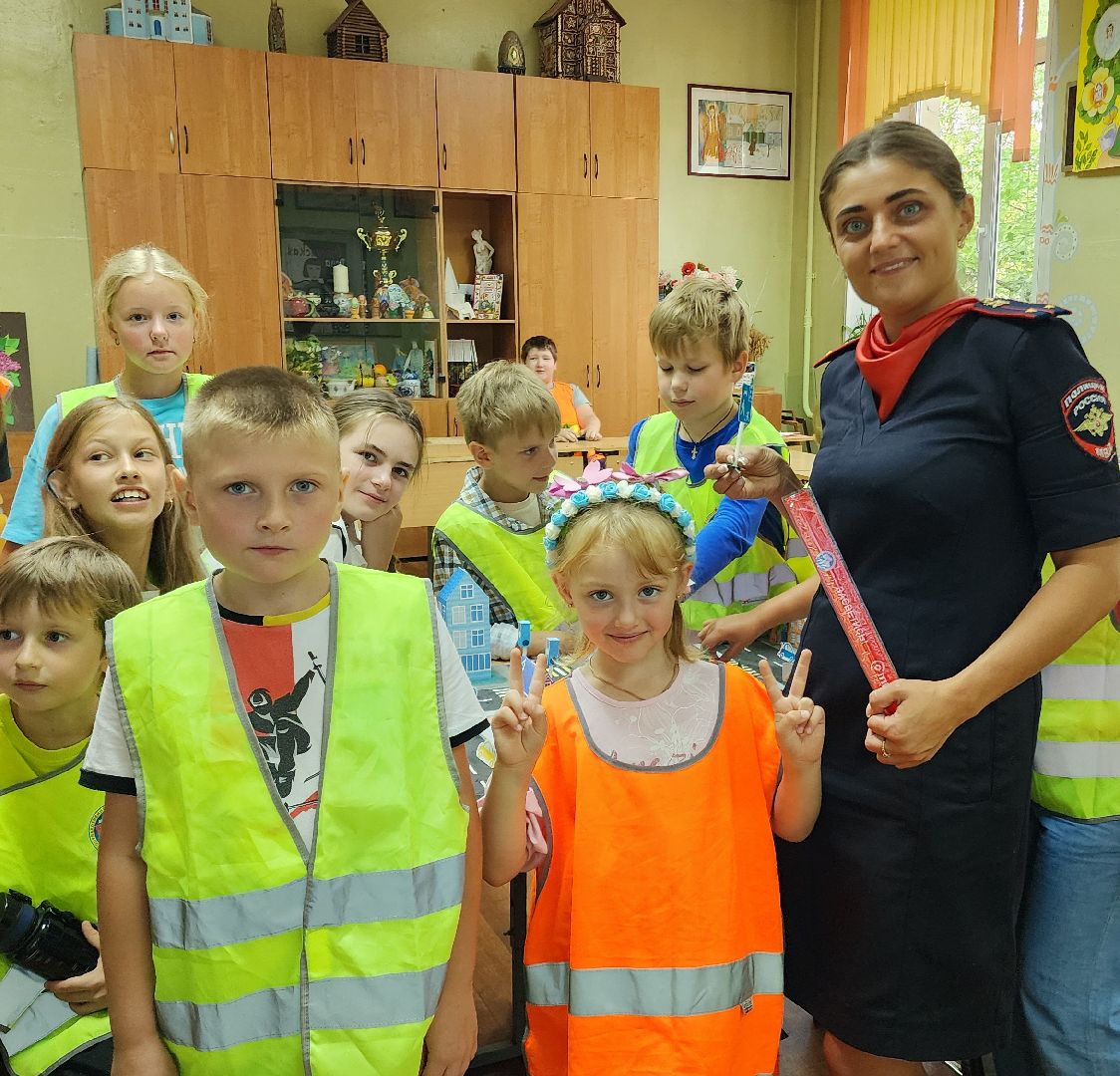 Детский лагерь, школьный лагерь, Лира, Подмосковье, Светофор, безопасность, Домодедово, ПДД, БДД, дети,