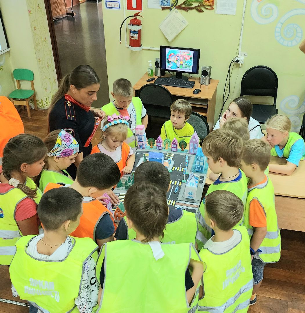 Детский лагерь, школьный лагерь, Лира, Подмосковье, Светофор, безопасность, Домодедово, ПДД, БДД, дети,