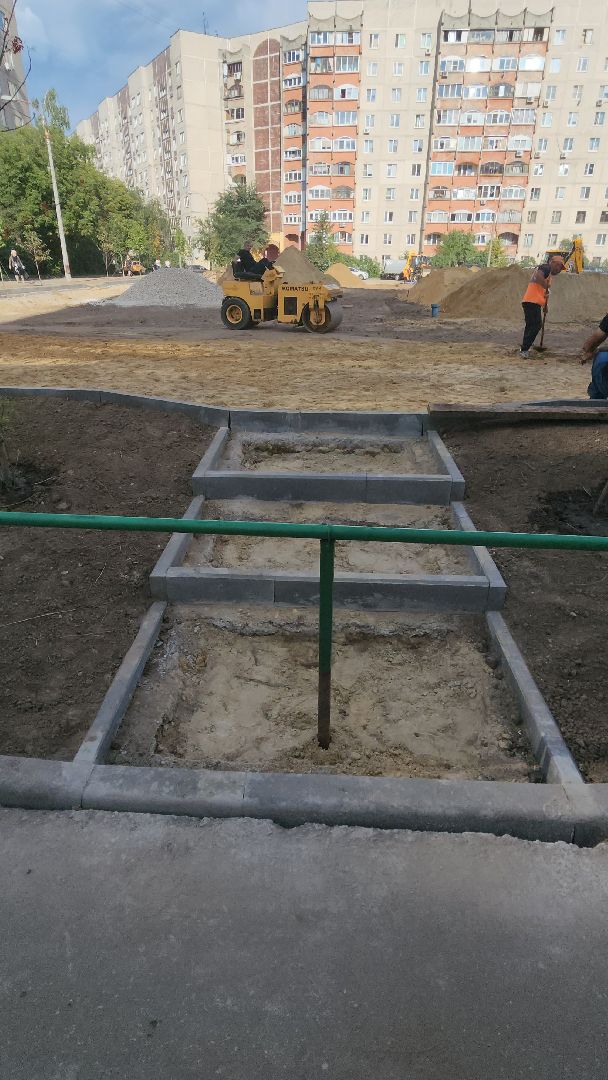 благоустройство, парковки, парковочные пространства, пятый микрорайон, новая школа, борис аубакиров,